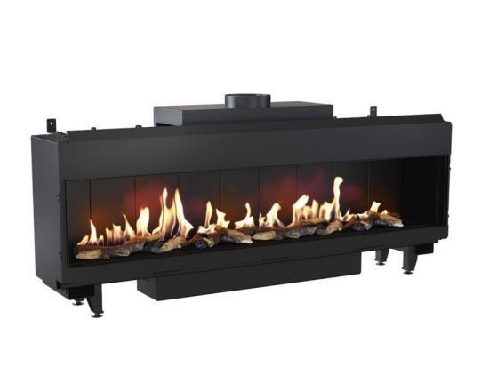 фото Широкоформатная газовая топка Kratki PRO LEO/200