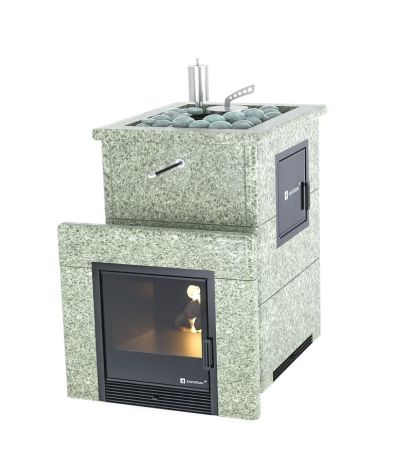 фото Печь для бани Easysteam Анапа М2 в полноценном кожухе