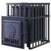 Гефест ЗК 30 в сетке чугунная банная печь
