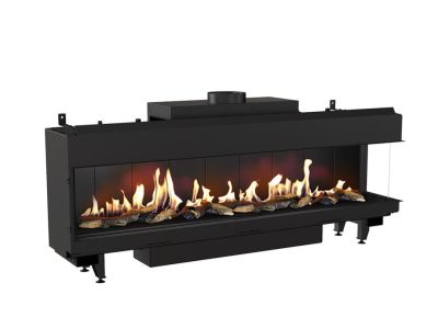  фото Широкоформатная газовая топка Kratki PRO LEO/P/200