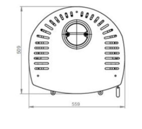 фото Печь-камин EMBER SKI-211/210 ручное регулирование