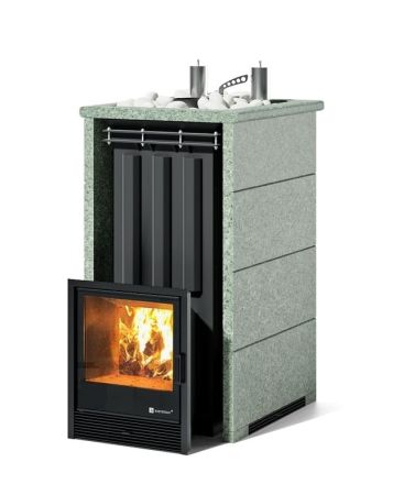 фото Печь для коммерческой бани Easysteam Геленджик К в трехстороннем кожухе