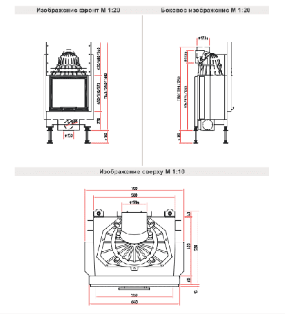 фото Каминная вставка Schmid_Lina 55/57 