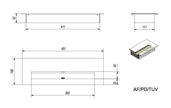 фото Биоконтейнер из кислотоустойчивой стали Grand, TUV  KRATKI