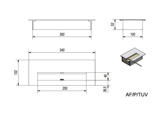 фото Биоконтейнер из нержавейки Petit, TUV/1200 мл KRATKI