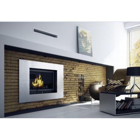 фото Каминная топка с водяным контуром KRATKI Antek PW 8 W G гильотина