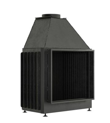  фото Открытая каминная топка FLAT 90/70 Warmhaus