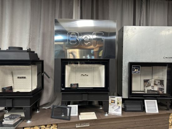 фото Каминная топка BeF Therm V8 с гильотиной