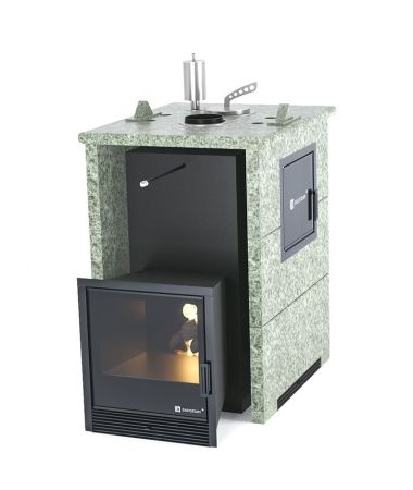 фото Печь для бани Easysteam Анапа М2 в трехстороннем кожухе