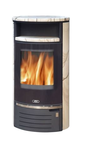 фото Современная вертикальная печь-камин Atlantik 7 ABX