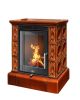 Печь-камин ABX HELVETIA EXclusive, кафельный цоколь - вставка Orion