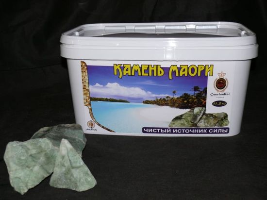 фото Камни для бани Маори - Нефритоид пятнистый