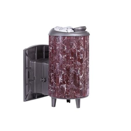 фото Банная печь Атмосфера L ламели Россо Леванто