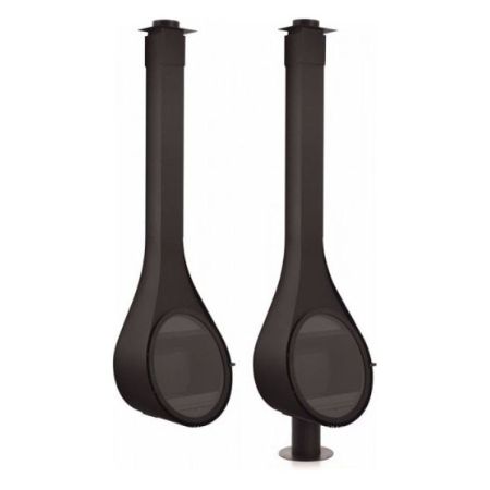 фото Стальной подвесной камин ROCAL Drop MINI