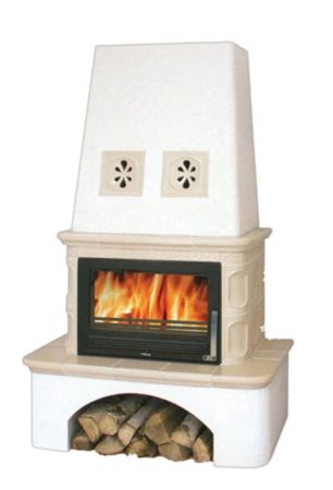 фото Керамический камин Laponie TV 10,5 kW