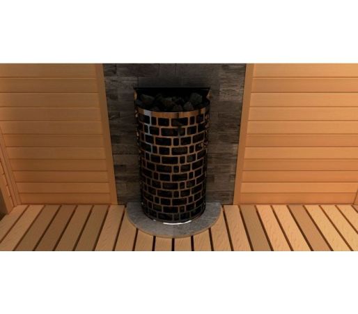 фото Пристенная электрокаменка для сауны SAWO ARI3-90NB-WL-P