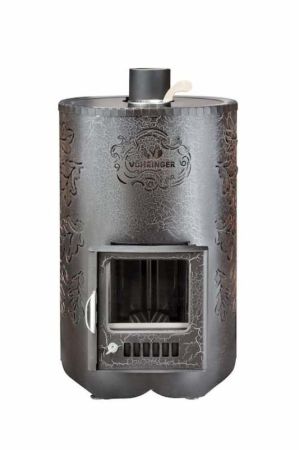 фото Печь для бани Ферингер Уют 25 ПФ в кожухе дуб