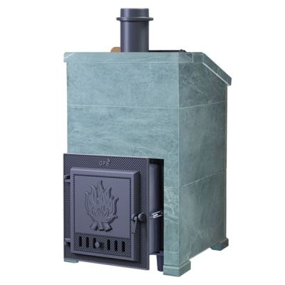  фото Печь для бани Гефест ЗК 40 в облицовке Президент 1120/40/50 Талькохлорит