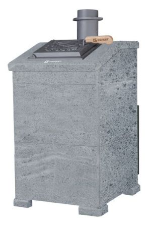 фото Печь для бани Гефест ЗК 40 (М) в облицовке Президент 1170/60 Талькомагнезит