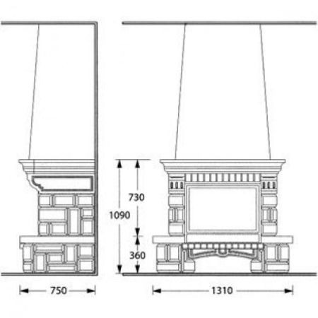 фото Каминная облицовка Supra Bilbao 2