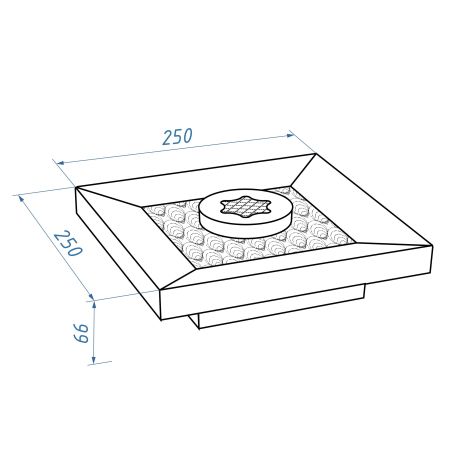 фото Настольный биокамин Firelight BFP/T-2525 Cup