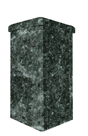 фото Облицовка дымохода 540 Серпентинит