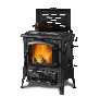 Печь-камин с плитой Isetta con cerchi La Nordica