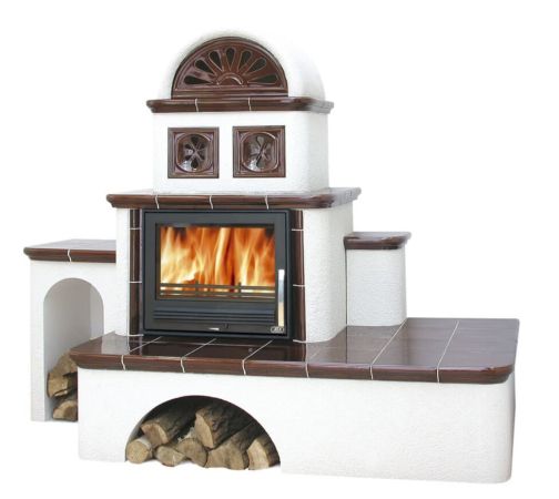 фото Керамический камин OXFORD TV 7 kW, левый