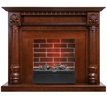 фото Классический портал для электрокамина Edinburg (Орех) Dimplex