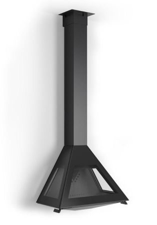 фото Стальной подвесной камин Rocal D-10 Graffiti