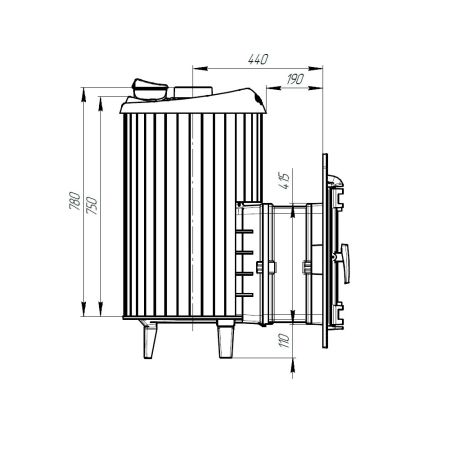 фото Печь для бани Прометалл Атмосфера L+ Пироксенит