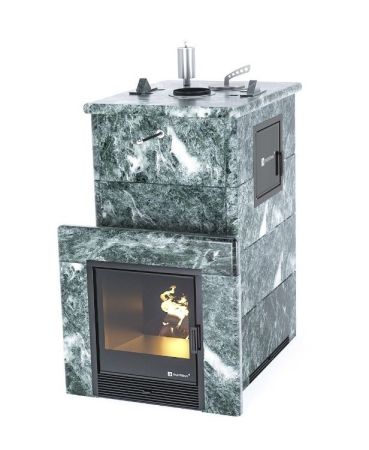 фото Печь для бани Easysteam Геленджик М2 в полноценном кожухе