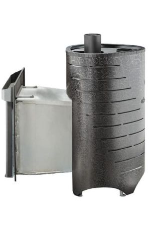 фото Печь для бани Макси в кожухе Лайн