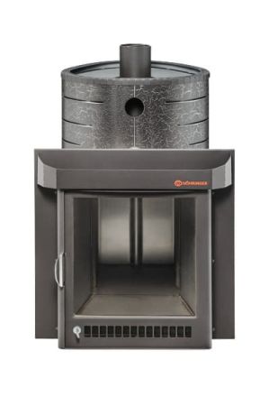 фото Печь для бани Макси в кожухе Лайн