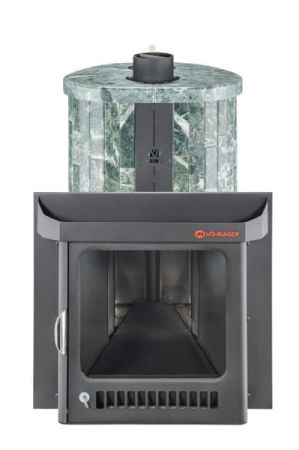 фото Печь для бани Малютка облицовка Змеевик наборный