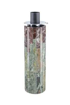 фото Дымоход экономайзер (Жадеит + Россо Леванте)