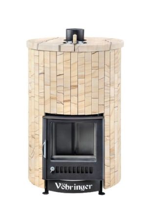 фото Печь для бани Уют 25 в облицовке