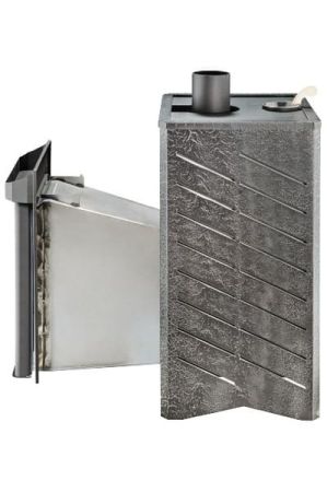 фото Печь для бани Квадра в кожухе Лайн