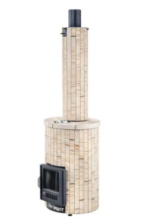 фото Печь для бани Уют 25 в облицовке