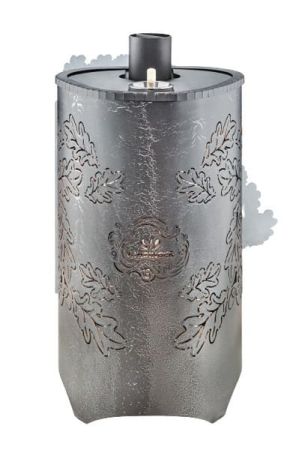 фото Печь для бани Макси в кожухе Дуб