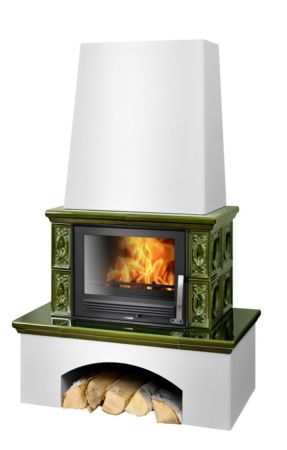 фото Керамический камин Lombardie