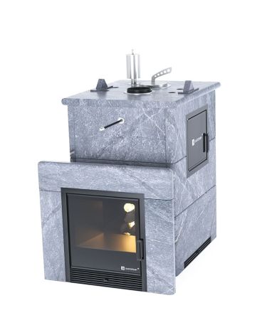 фото Печь для бани Easysteam Анапа М2 в полноценном кожухе