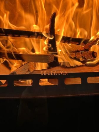 фото Печь-камин Solzaima Amber Porte Vidro