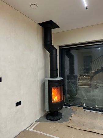 фото Печь-камин поворотная ABX Arktis 8