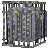 фото Чугунная банная печь Гефест Гроза 18(М) в сетке