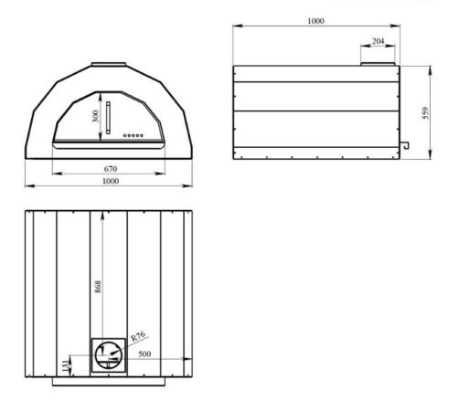 фото Пиццерия на дровах Астов 1000