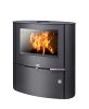 Камин-печь ABX Omaha эмалированная сталь