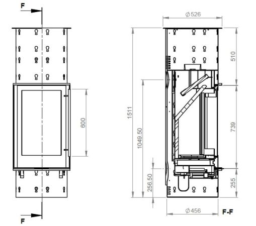 фото Печь-камин Оля 1 МС