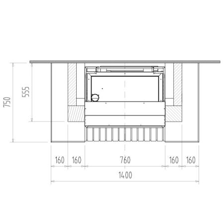 фото Каминная облицовка Supra Fleurac 2 Dore