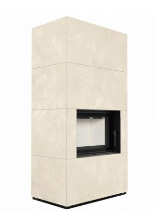 фото Каминокомплект Kratki PRO FLOKI прямое стекло